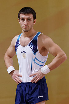 Файл:2015 European Artistic Gymnastics Championships - Vault - Artur Davtyan 01.jpg