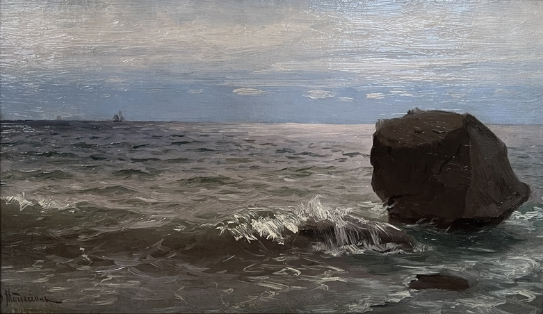 Файл:Крымский берег. Алупка. 1899.png