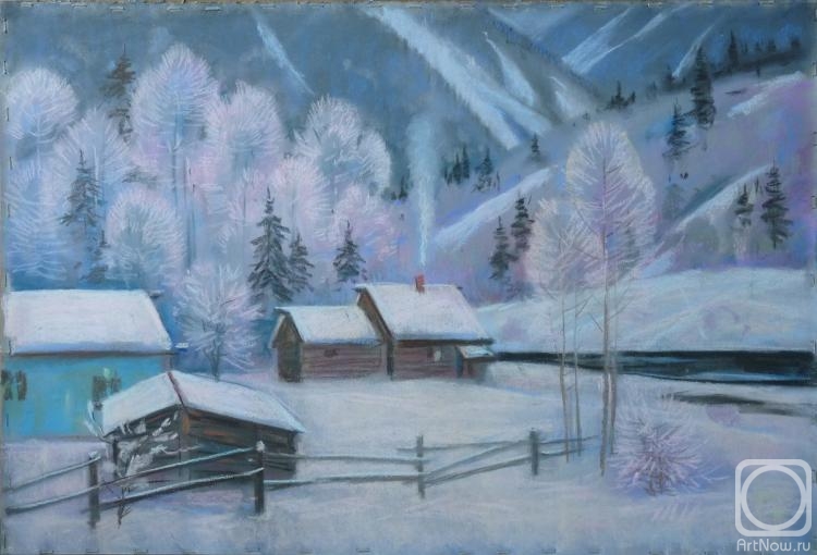 Файл:Авсаджанов Н.Г. Зима в Загедане.jpg