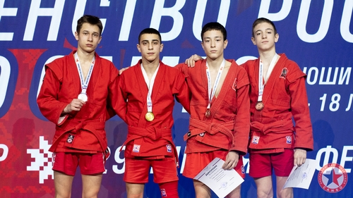 Файл:Саакян Артур Артакович - чемпион России по самбо. 2026 г. 1.jpg