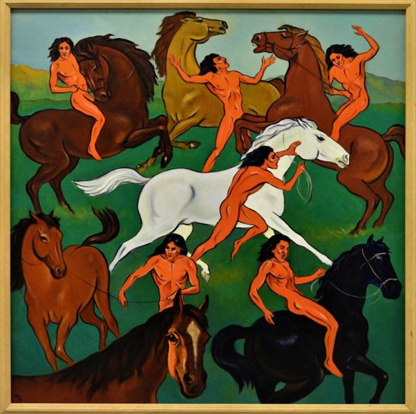 Файл:Манакьян Д.А. Ловля-мустангов-2006-х.м.-80х80-820x816.jpg