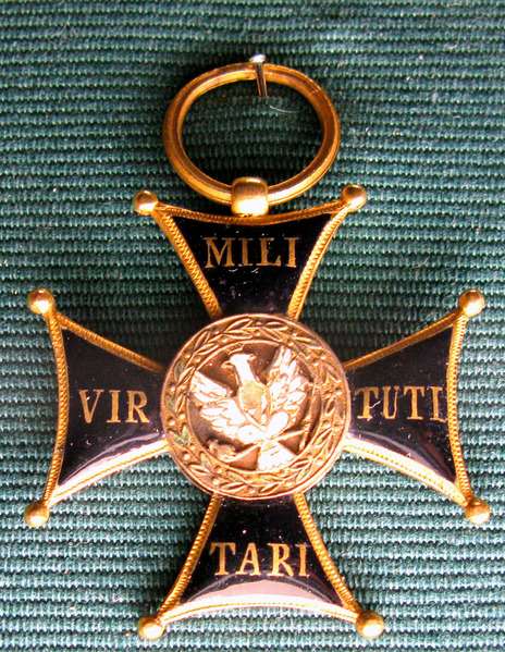 Файл:Рыцарский крест Virtuti Militari 111.png