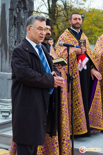 Файл:Открытие хачкара в Невиномысске 19.jpg