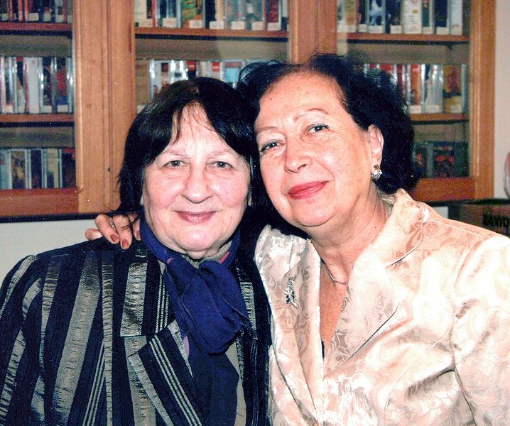 Файл:Маргарита Рухкян. С Медеей Абрамян.jpg