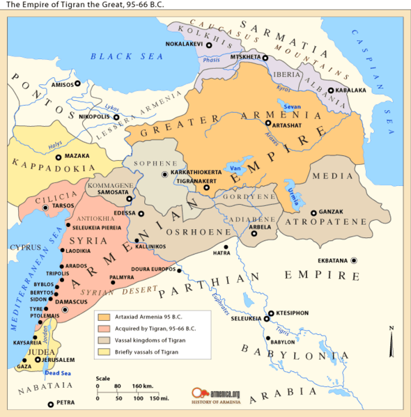 Файл:КартаИмперииТигранаВеликого.png