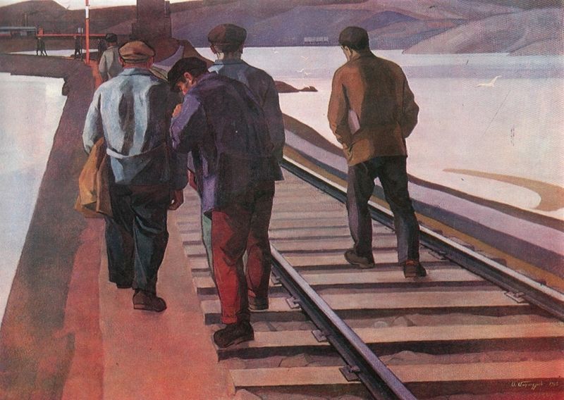 Файл:Мурадян. Утро в Раздане. 1962.jpg